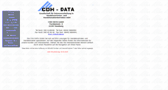 Desktop Screenshot of cdh-data.de